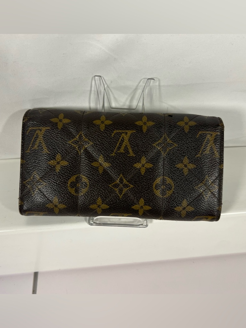 1097: Louis Vuitton Koala Wallet Monogram Long Wallet Brown - Picture 2 of 13
